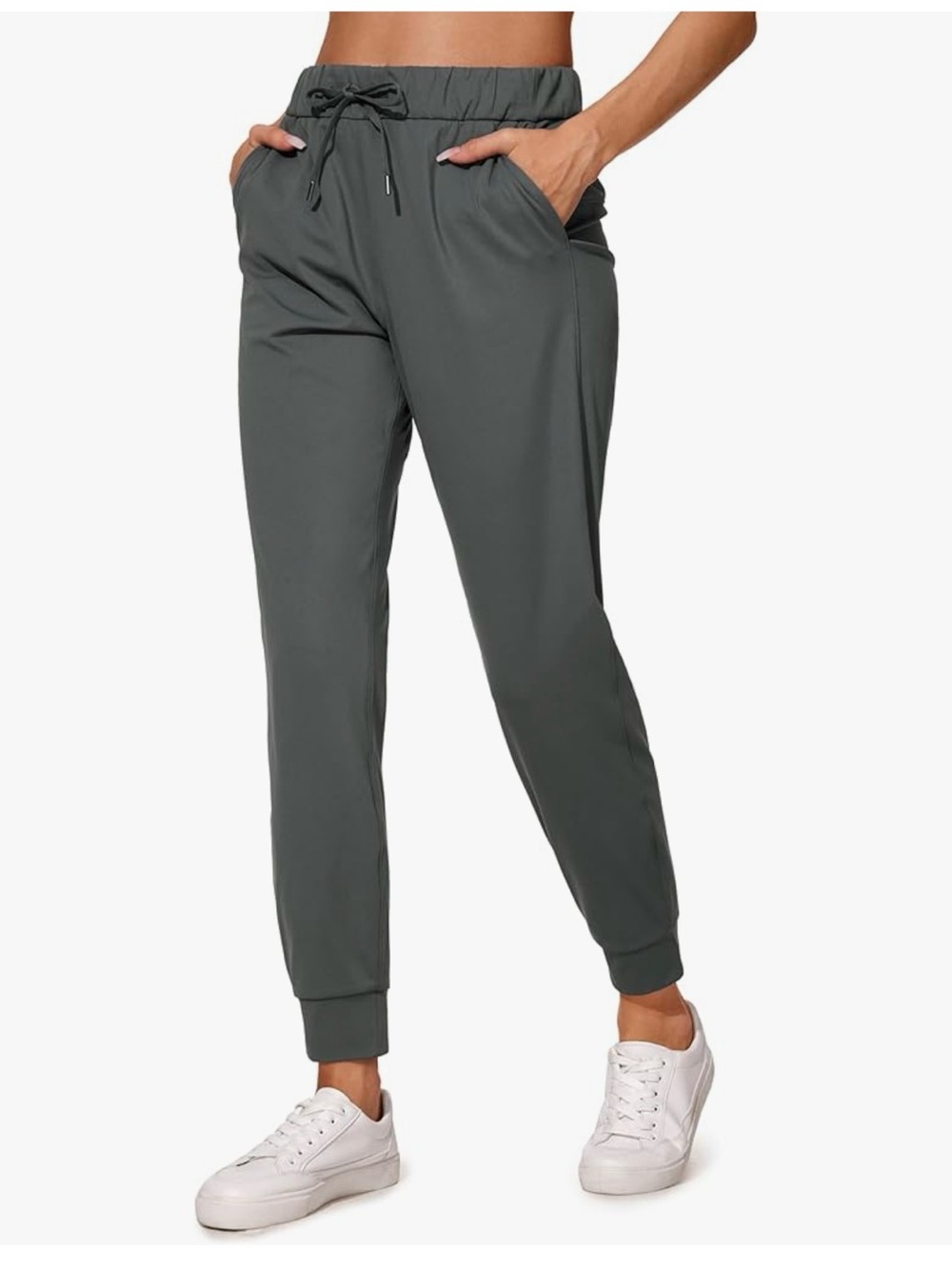 CRZ YOGA Women's Jogger Pants - Charcoal